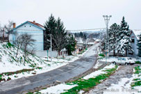 фото зимы в Сербии