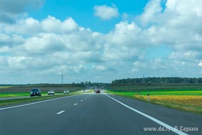Дорога в Сербию