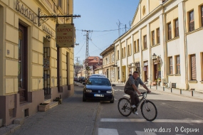 На улицах города