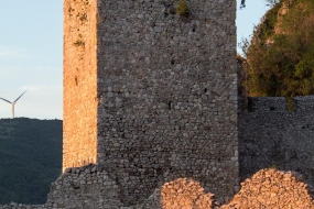 В лучах заката