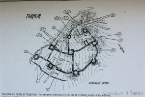 План крепости