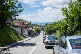 Баньска улица ведет в Баню Ковилячу